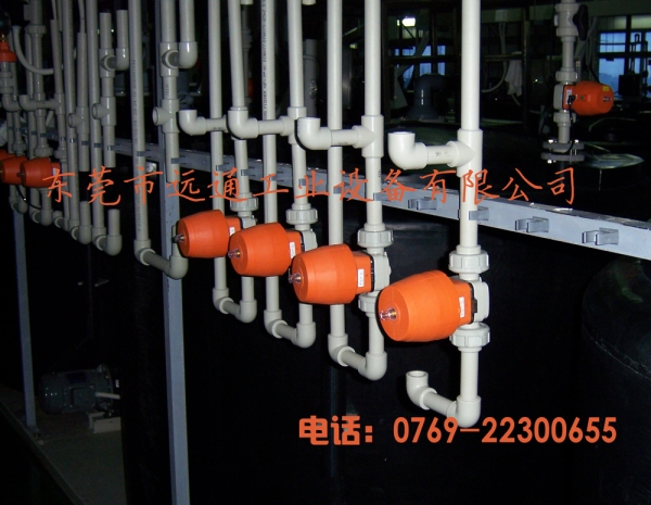 PP-H气动隔膜阀在光伏设备的应用案例