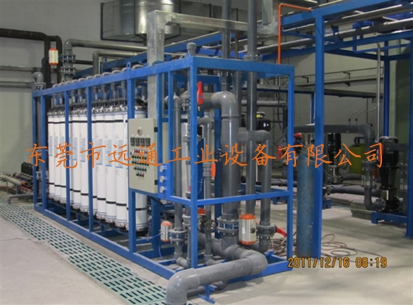 UPVC管道阀门在水处理设备的应用案例